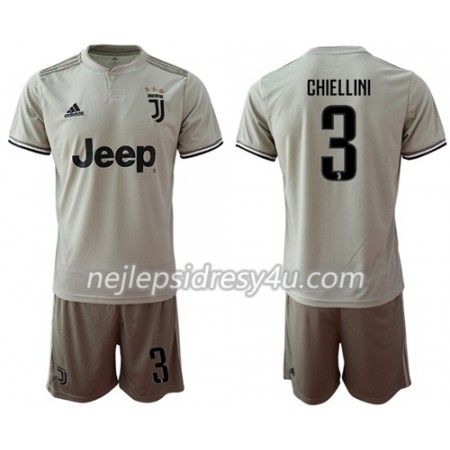Fotbalový Dres Juventus Chiellini 3 Dětské Venkovní 2018/19
